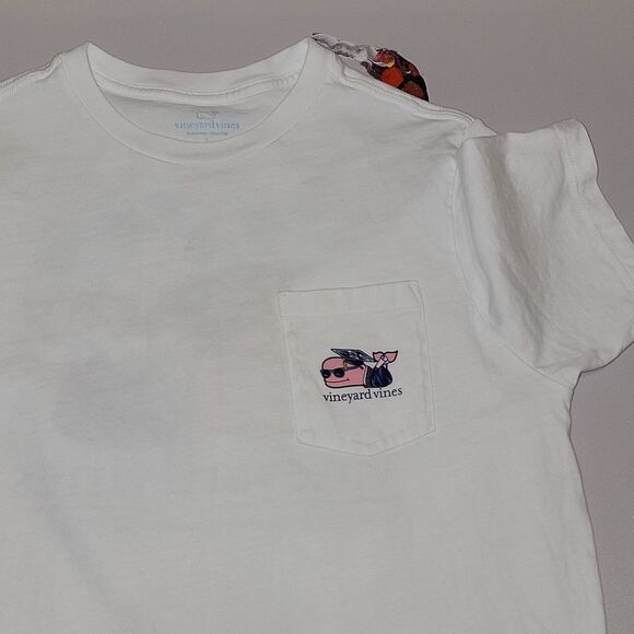 Vineyard Vines Class Of 2020 Graduation Job Whale Done Short Sleeve Shirt Large - Picture 3 of 8